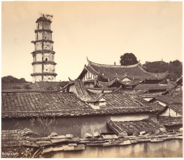 1869年汤姆逊拍摄的福建福州老照片预览图