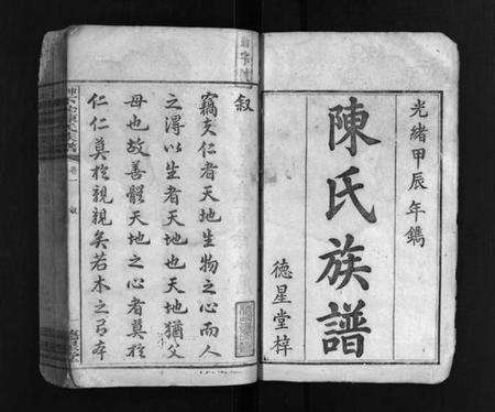 湖南陈氏族谱-中湘下砂陈氏族谱 [9卷].pdf电子版预览图1