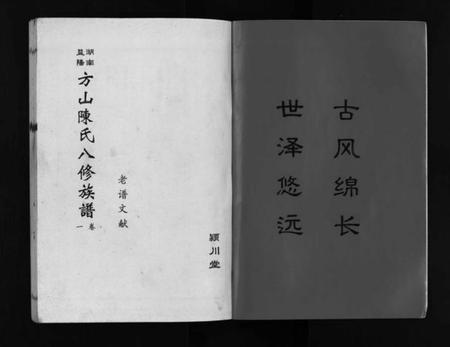 湖南陈氏族谱-湖南益阳方山陈氏八修族谱 [23卷,首1卷].pdf电子版预览图2