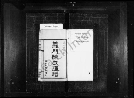 湖南陈氏族谱-义门陈氏通谱 [6卷,含首1卷].pdf电子版预览图1