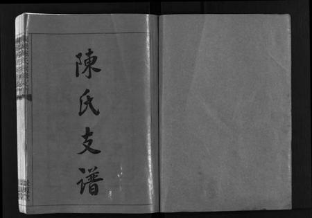 湖南陈氏族谱-铜梁陈氏续修支谱[5卷,首1卷].pdf电子版预览图1