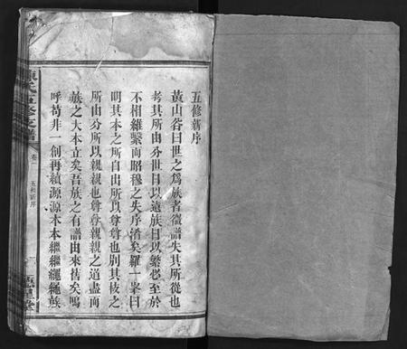 湖南陈氏族谱-陈氏五修支谱 [残卷].pdf电子版预览图1