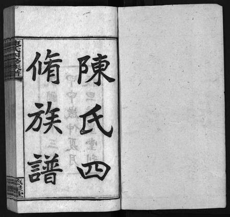 湖南陈氏族谱-陈氏四修族谱 [26卷,首3卷].pdf电子版预览图1