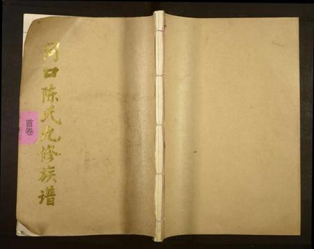 江西陈氏族谱-宁都同口村陈氏九修族谱[4卷,含首卷].pdf电子版缩略图