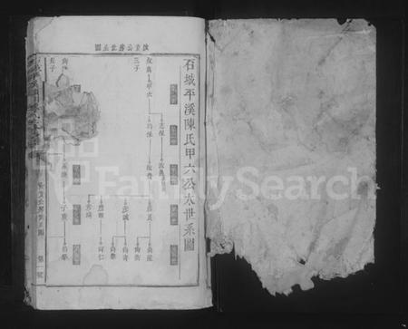 江西陈氏族谱-石城馒溪颖川陈氏五修族谱 [不分卷].pdf电子版预览图1