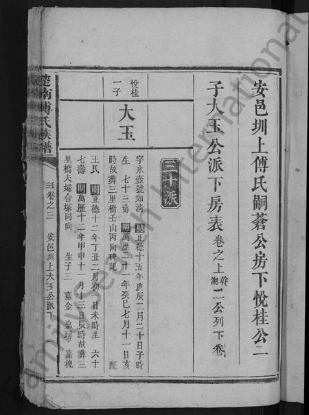 湖南傅氏族谱-楚南傅氏族谱 [残卷].pdf电子版预览图3