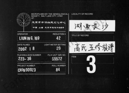 湖南高氏族谱-高氏五修族谱 [13卷,首2卷].pdf电子版缩略图