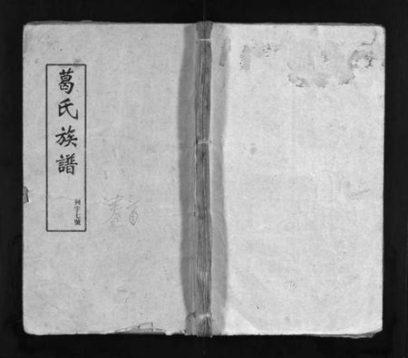 湖南葛氏族谱-葛氏族谱 [17卷,首1卷].pdf电子版预览图1
