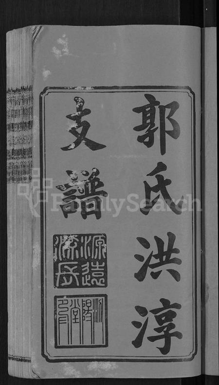 湖南郭氏族谱-资阳郭氏洪淳支谱 [30卷,首1卷].pdf电子版预览图3