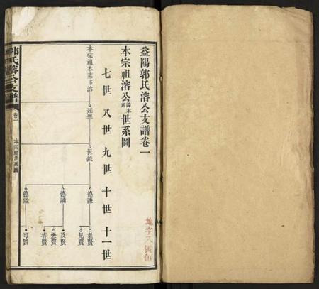 湖南郭氏族谱-郭氏溶公支谱 [74卷及卷首末].pdf电子版预览图1