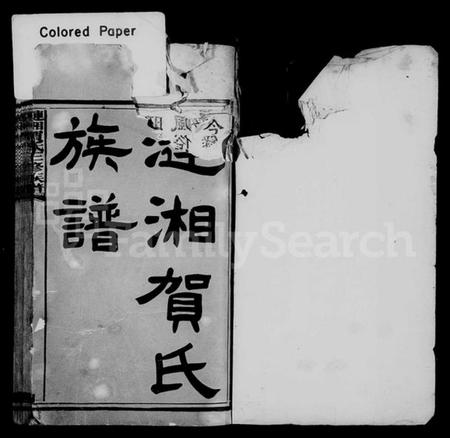 湖南贺氏族谱-涟湘贺氏族谱 [21卷,首1卷].pdf电子版预览图2