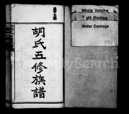 湖南胡氏族谱-胡氏五修族谱 [13卷,首1卷].pdf电子版预览图2