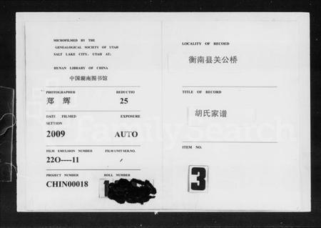 湖南胡氏族谱-胡氏家谱.pdf电子版缩略图