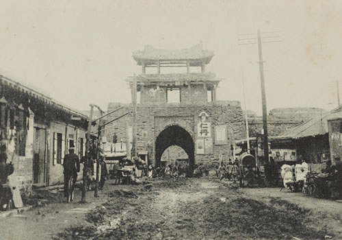 1920年代辽阳老照片 明信片上的辽阳名所