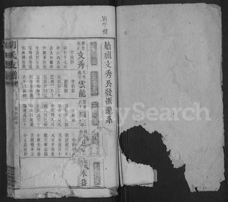 湖南胡氏族谱-胡氏支谱 [4卷,首末各1卷].pdf电子版预览图1