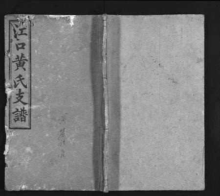 湖南黄氏族谱-江口黄氏支谱 [4卷,首2卷].pdf电子版预览图1