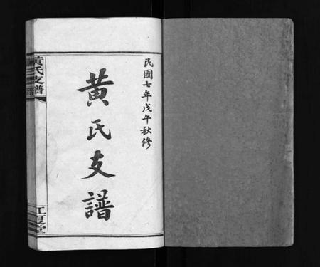 湖南黄氏族谱-长沙尊阳黄氏支谱 [11卷,及卷首].pdf电子版预览图2