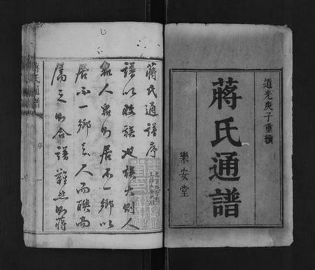 湖南蒋氏族谱-蒋氏族谱[不分卷].pdf电子版预览图1