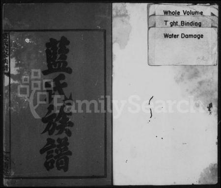 湖南蓝氏族谱-蓝氏族谱 [21卷].pdf电子版预览图2