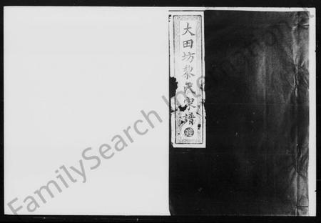 湖南黎氏族谱-黎氏续修支谱 [17卷].pdf电子版预览图1