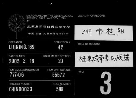 湖南李氏族谱-城南李氏族谱 [不分卷].pdf电子版缩略图