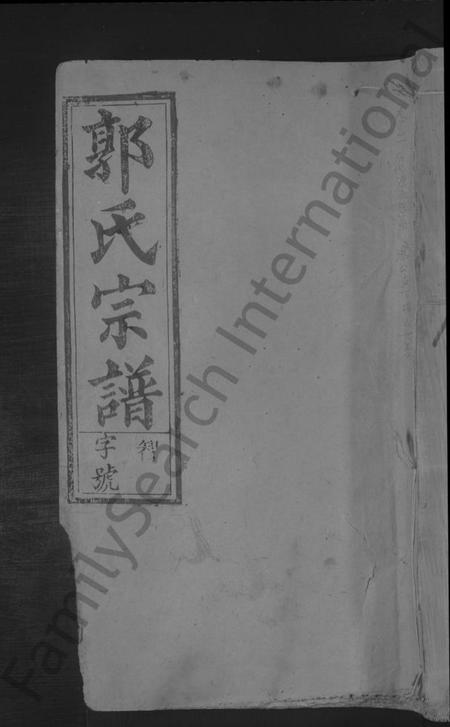 江西郭氏族谱-郭氏宗谱 [14卷].pdf电子版缩略图