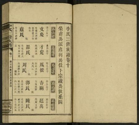 湖南李氏族谱-李氏三修族谱 [11卷及卷首2].pdf电子版预览图1