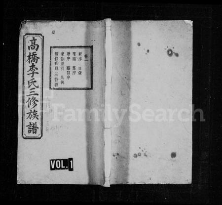 湖南李氏族谱-李氏宗谱 [12卷].pdf电子版预览图1