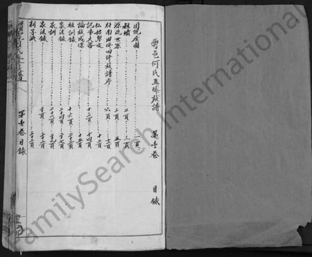 江西何氏族谱-赣雩何氏五修族谱 [3卷].pdf电子版预览图1