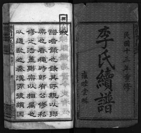 湖南李氏族谱-桥头高山李氏续谱 [8卷,首2卷].pdf电子版预览图2