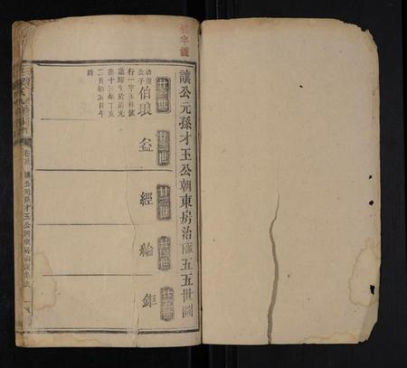 湖南梁氏族谱-三甲梁氏四修族谱 [残卷].pdf电子版预览图1