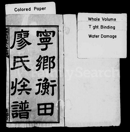 湖南廖氏族谱-衡田廖氏六修族谱 [19卷,首3卷].pdf电子版预览图2