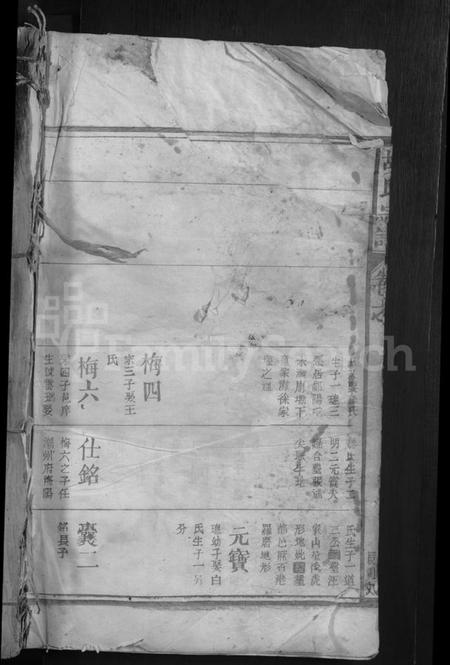 江西胡氏族谱-胡氏宗谱 [12卷,首1卷].pdf电子版预览图1