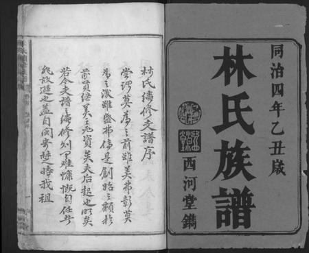 湖南林氏族谱-林氏续修族谱 [5卷,首1卷].pdf电子版预览图1