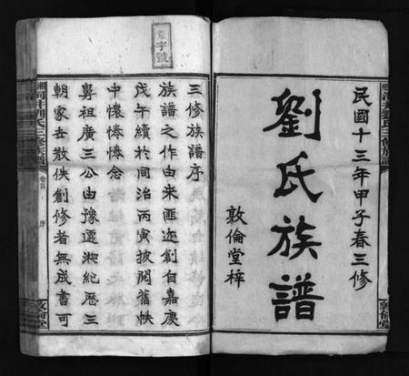 湖南刘氏族谱-湘乡洞井刘氏三修族谱 [23卷,首1卷,末3卷].pdf电子版预览图2