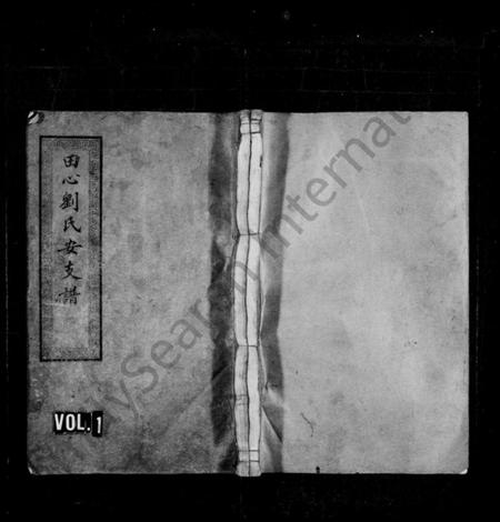 湖南刘氏族谱-田心刘氏安支谱 [21卷,首2卷].pdf电子版预览图1