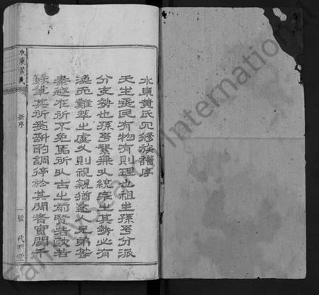 江西黄氏族谱-水东黄氏五修族谱 [5卷].pdf电子版预览图1