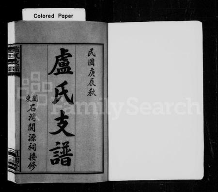 湖南卢氏族谱-卢氏支谱 [4卷].pdf电子版预览图2