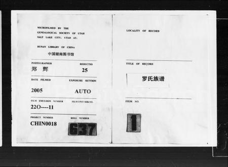 湖南罗氏族谱-罗氏族谱.pdf电子版缩略图