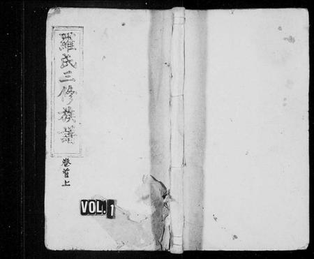 湖南罗氏族谱-罗氏族谱 [23卷,首2卷,末1卷].pdf电子版预览图1