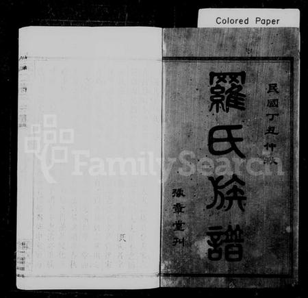 湖南罗氏族谱-罗氏族谱 [32卷,含首1卷].pdf电子版预览图2