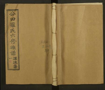 湖南罗氏族谱-公田罗氏族谱[各集分卷].pdf电子版缩略图