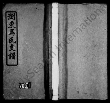 湖南马氏族谱-马氏支谱.pdf电子版预览图1