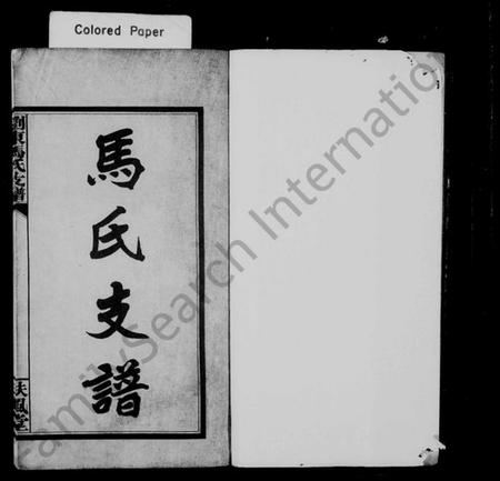 湖南马氏族谱-马氏支谱.pdf电子版预览图2