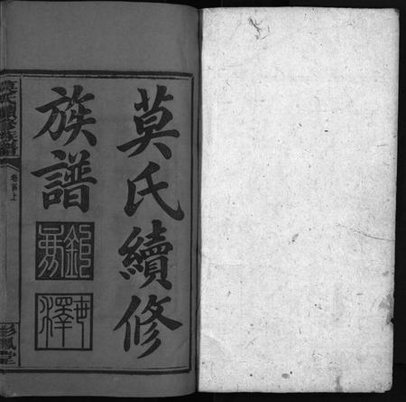 湖南莫氏族谱-莫氏续修族谱 [11卷,系图2卷,首2卷].pdf电子版预览图2