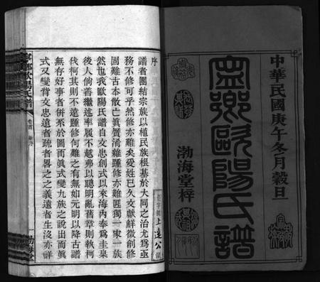 湖南欧阳氏族谱-宁乡欧阳氏钟房谱.pdf电子版预览图2