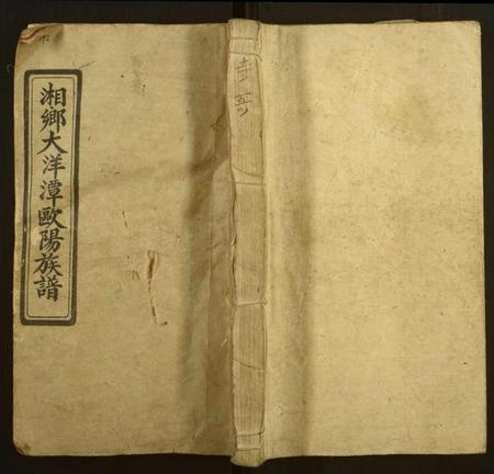 湖南欧阳氏族谱-湘乡大洋潭欧阳氏族谱[35卷,首7卷].pdf电子版缩略图