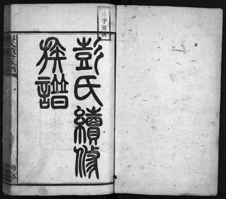 湖南彭氏族谱-上湘石花彭氏族谱[26卷, 卷首上中下, 续卷首1].pdf电子版预览图2