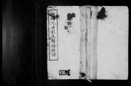 湖南彭氏族谱-湘乡九溪彭氏续修族谱 [21卷].pdf电子版预览图1