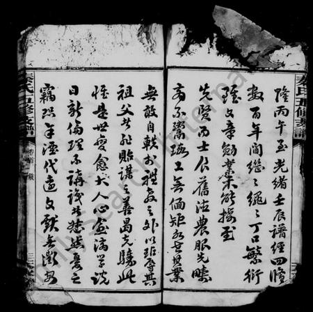 湖南秦氏族谱-秦氏支谱 [5卷,及卷首].pdf电子版预览图5